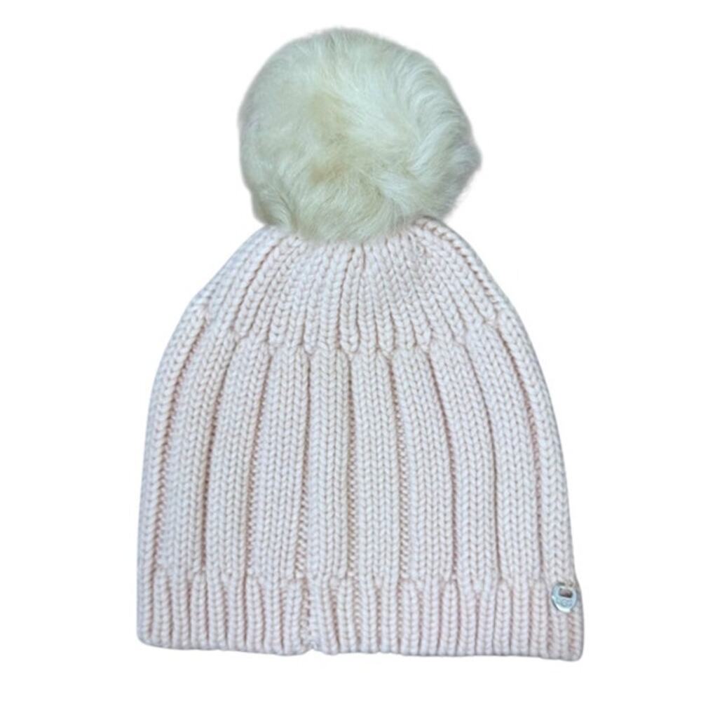 UGG Beanie Knit Hat Winter Hat Ski Hat One Size Light Pink NWOT